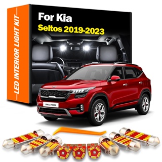 ชุดไฟ LED ติดป้ายทะเบียนรถยนต์ สําหรับ Kia Seltos 2019 2020 2021 2022 2023 11 ชิ้น