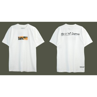 พร้อมส่ง ผ้าฝ้ายบริสุทธิ์ QWT56-2 NOT BROOKLYN WHITE ขาว T-shirt