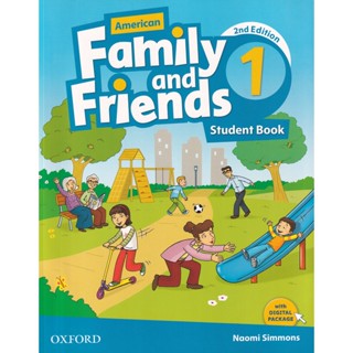 Bundanjai (หนังสือเรียนภาษาอังกฤษ Oxford) American Family and Friends 2nd ED 1 : Student Book (P)