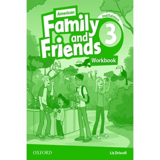 Bundanjai (หนังสือ) American Family and friends 2nd ED 3 : Workbook (P)