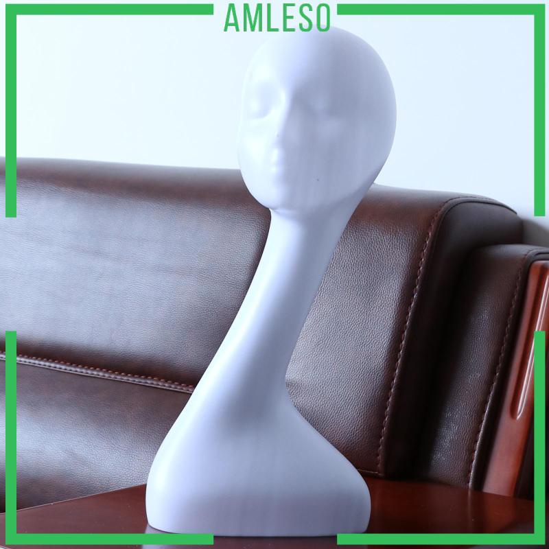 amleso-หุ่นหัวนางแบบ-ทรงไม่สมมาตร-สําหรับวางเครื่องประดับ-ผ้าพันคอ-หมวก