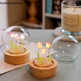 Bbth โคมไฟกลางคืน รูปดอกทิวลิป Diy สําหรับตกแต่ง