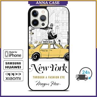 เคสโทรศัพท์มือถือ ลาย Megan Fless 5 สําหรับ iPhone 14 Pro Max 13 Pro Max Samsung Galaxy Note10+ S21Ultra