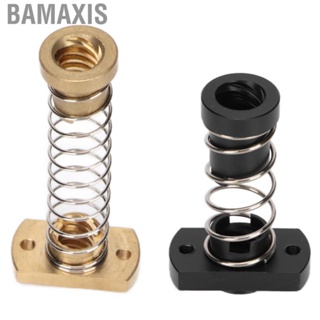 Bamaxis T8  Backlash Spring Nut Milling Brass Excellent Recoiling Mechanism Highly Precise for Three Dimensional Printer