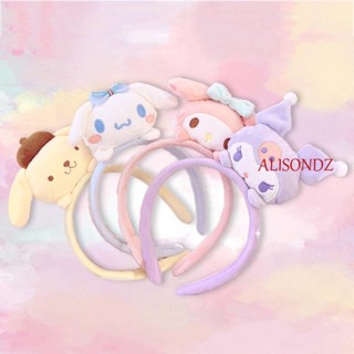 Alisondz ที่คาดผมผู้หญิง สําหรับเด็กผู้หญิง น่ารัก การ์ตูนเมโลดี้ ซินนาม่อนโรล ที่คาดผม สไตล์เกาหลี