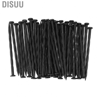 Disuu Landscape Edging Anchoring Spikes  Landscape Edging Spikes Versatile Firm 50Pcs Easy To Install Spiral  for Turf