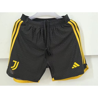 【 กางเกงขาสั้น 】 2324 New Player Edition Juventus Home กางเกงขาสั้น คุณภาพสูง สีดํา เหมาะกับการเล่นกีฬา ฟุตบอล กลางแจ้ง ไซซ์ S-3XL