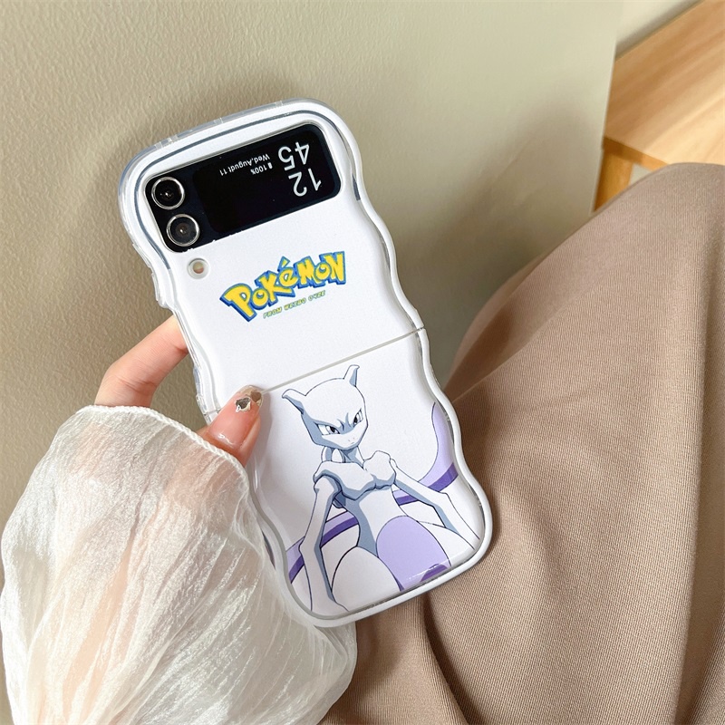 เคสโทรศัพท์มือถือแบบนิ่ม-กันกระแทก-ลายการ์ตูนโปเกม่อนน่ารัก-สําหรับ-samsung-galaxy-z-flip-4-5g-z-flip-3