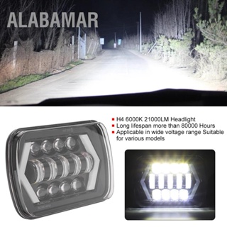 ALABAMAR 210W 6000K 21000LM H4 LED ไฟหน้า IP67 ไฟหน้าเหมาะสำหรับรถจี๊ป Cherokee XJ 12-24V