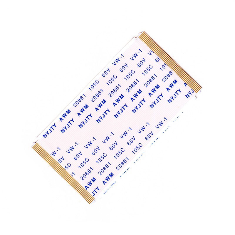 1 ชิ้น 0.5 มม. 60Pin 60 มม.Type-A FFC Ribbon Screen cable Gold-plating ...