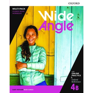 (Arnplern) : หนังสือ Wide Angle American 4B : Student Book+Workbook with Online Practice (P)