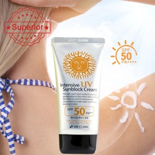 3w CLINIC ครีมกันแดด SPF50+ PA+++ W4G0