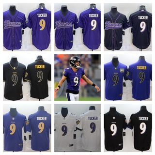 NFL Baltimore Ravens Justin Tucker เสื้อยืดเสื้อสปอร์ต
