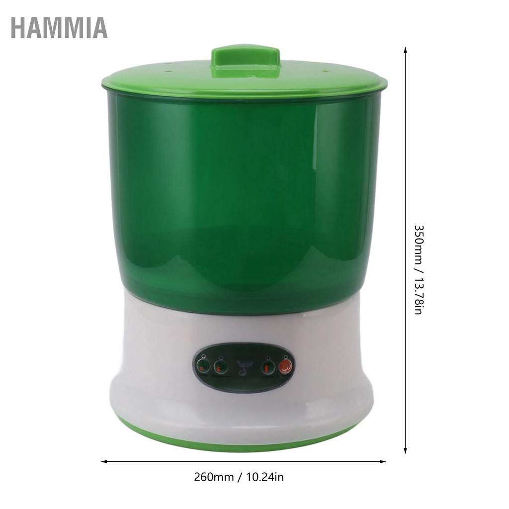 hammia-เครื่องทำถั่วงอกอัจฉริยะเต็มรูปแบบอัตโนมัติ-2-ชั้นเครื่องงอกสำหรับบ้าน