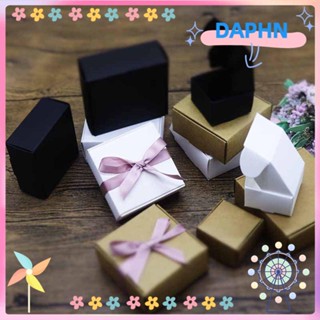 DAPHS กล่องกระดาษคราฟท์ ขนาดเล็ก 9 ขนาด สําหรับใส่เครื่องประดับ 10 ชิ้น