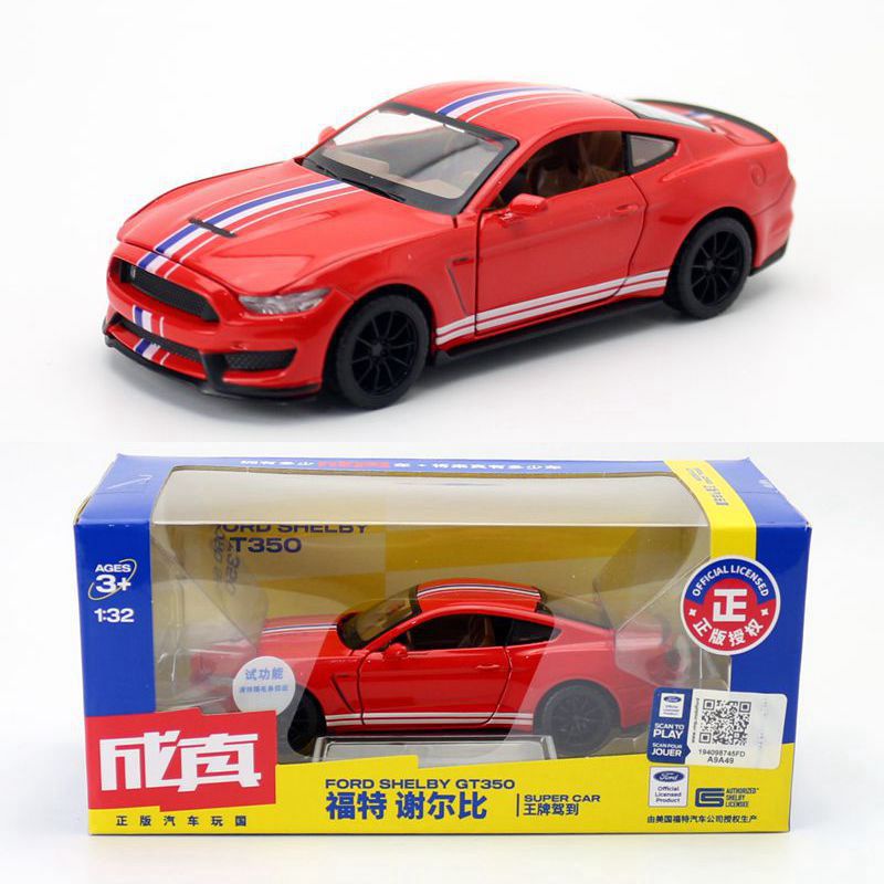 โมเดลรถยนต์อัลลอย-1-32-fort-shelby-gt350-ของเล่นสําหรับเด็กผู้ชาย