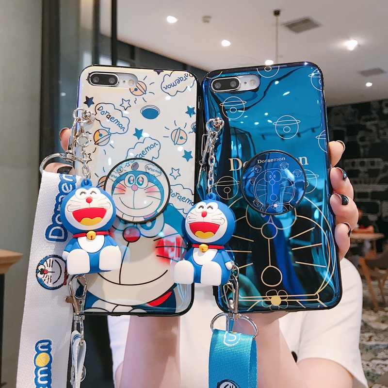 เคสโทรศัพท์มือถือแฟชั่น-ลายการ์ตูนโดเรม่อน-หรูหรา-สําหรับ-samsung-a14-a54-a34-a23-a13-a23-a33-a53-a22-a32-a73-a72-a52-a42-a12-a21-a71-a51-a11-a31-4g-5g