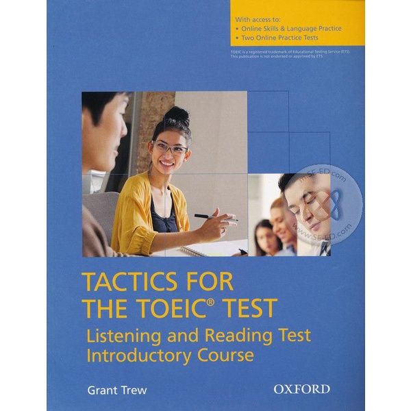 arnplern-หนังสือ-tactics-for-the-toeic-test-reading-and-listening-test-introductory-course-students-book-p