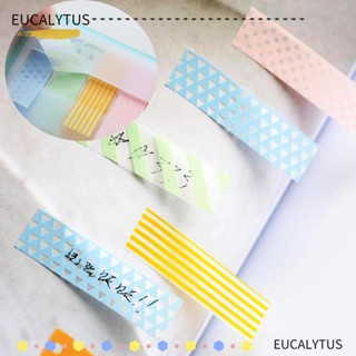 สติ๊กเกอร์กระดาษโน๊ตมีสีสันน่ารัก 2 ชิ้น diy