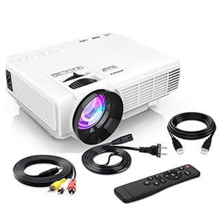 Sale! Mini Projector Outdoor Movie Projector With Projector Screen Full Projector