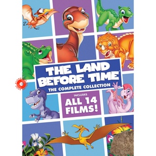 DVD The Land Before Time ญาติไดโนเสาร์เจ้าเล่ห์ 1-14 ( 1988-2016 ) DVD Master เสียงไทย (เสียงแต่ละตอนดูในรายละเอียด) DVD