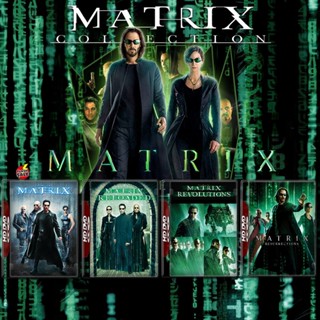 Bluray บลูเรย์ The Matrix ภาค 1-4 Bluray Master เสียงไทย (เสียง ไทย/อังกฤษ ซับ ไทย/อังกฤษ) Bluray บลูเรย์