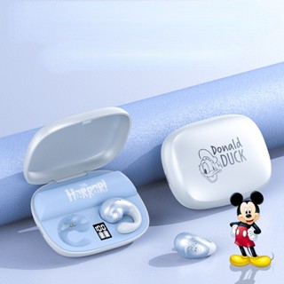 Disney T20 2-in-1 หูฟังบลูทูธไร้สาย 5.3 ลดเสียงรบกวน เสียง HiFi หน้าจอดิจิทัล ลายมิกกี้ มินนี่เมาส์