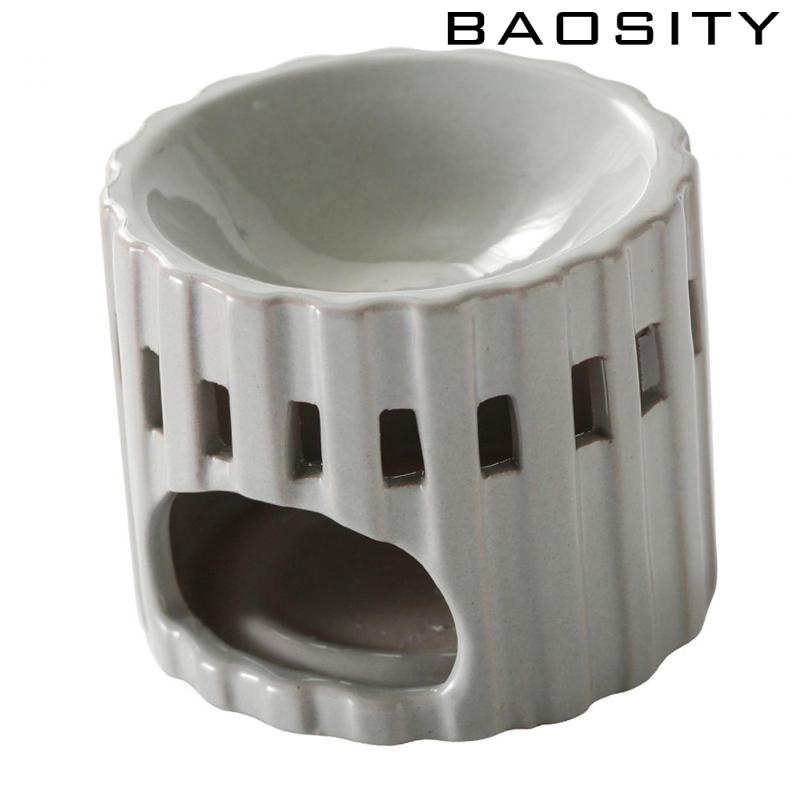 baosity-เตาน้ํามันหอมระเหยเซรามิค-พร้อมเชิงเทียน