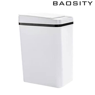 [Baosity] ถังขยะอัตโนมัติ ไร้การสัมผัส ประหยัดพื้นที่ สําหรับบ้าน สํานักงาน ห้องนอน