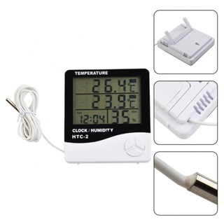 Thermo-Hygrometer High Quality 10.3 * 9.3 * 2.15CM 120g ABS Brand New Universal