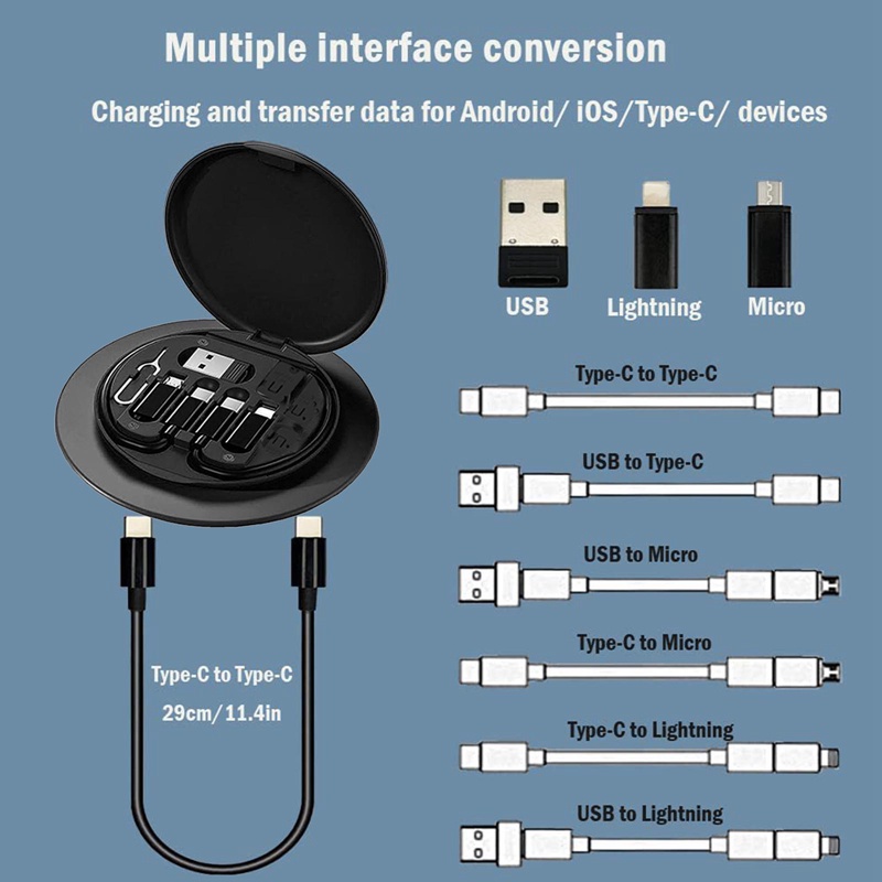 ab-อะแดปเตอร์แปลงสายชาร์จ-usb-type-c-หลายประเภท