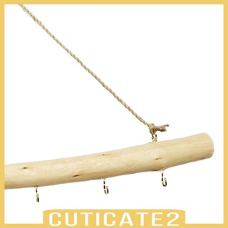 [Cuticate2] ตะขอไม้ดริฟท์ 39 ซม. สําหรับแขวนกุญแจ หมวก