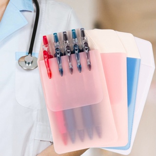 กระเป๋าเครื่องเขียน PVC กันน้ํา แบบพกพา ทนทาน หลากสี สําหรับหมอ พยาบาล 1 ชิ้น