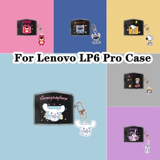 【จัดส่งรวดเร็ว】เคสหูฟัง แบบนิ่ม ลายนักบินอวกาศ สําหรับ Lenovo LP6 Pro LP6 Pro