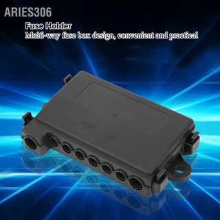 Aries306 กล่องใส่กล่องฟิวส์ MIDI MultiWay ที่ทนทาน Fusebox สำหรับอุปกรณ์เสริมรถบัสเรือ RV