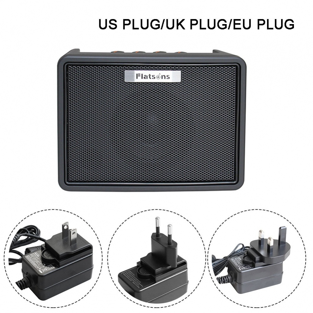 new-arrival-guitar-amp-dc9v-flanger-black-for-practice-guitar-amp-speaker-guitar-parts