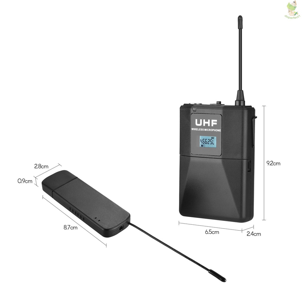 andoer-uhf-ไมโครโฟนไร้สาย-lavalier-lapel-ระบบคลิปออน-พร้อม-1-บอดี้แพ็ก-transmitter-1-usb-p-came-8-9