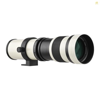 Banana_pie เลนส์ซูมซูเปอร์เทเลโฟโต้ MF F/8.3-16 เมาท์ T 420-800 มม. พร้อมเกลียว 1/4 แบบเปลี่ยน สําหรับกล้อง Fujifilm Olympus