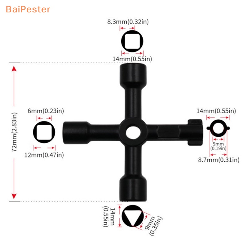 baipester-ประแจสามเหลี่ยม-4-ทาง-คุณภาพสูง-สําหรับซ่อมแซม