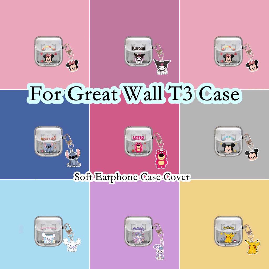 พร้อมส่ง-นําไปใช้กับ-great-wall-t3-เคส-case-เคสหูฟัง-ทนต่อการตกหล่นและทนต่อการสึกหรอ-สตรอเบอร์รี่แบร์