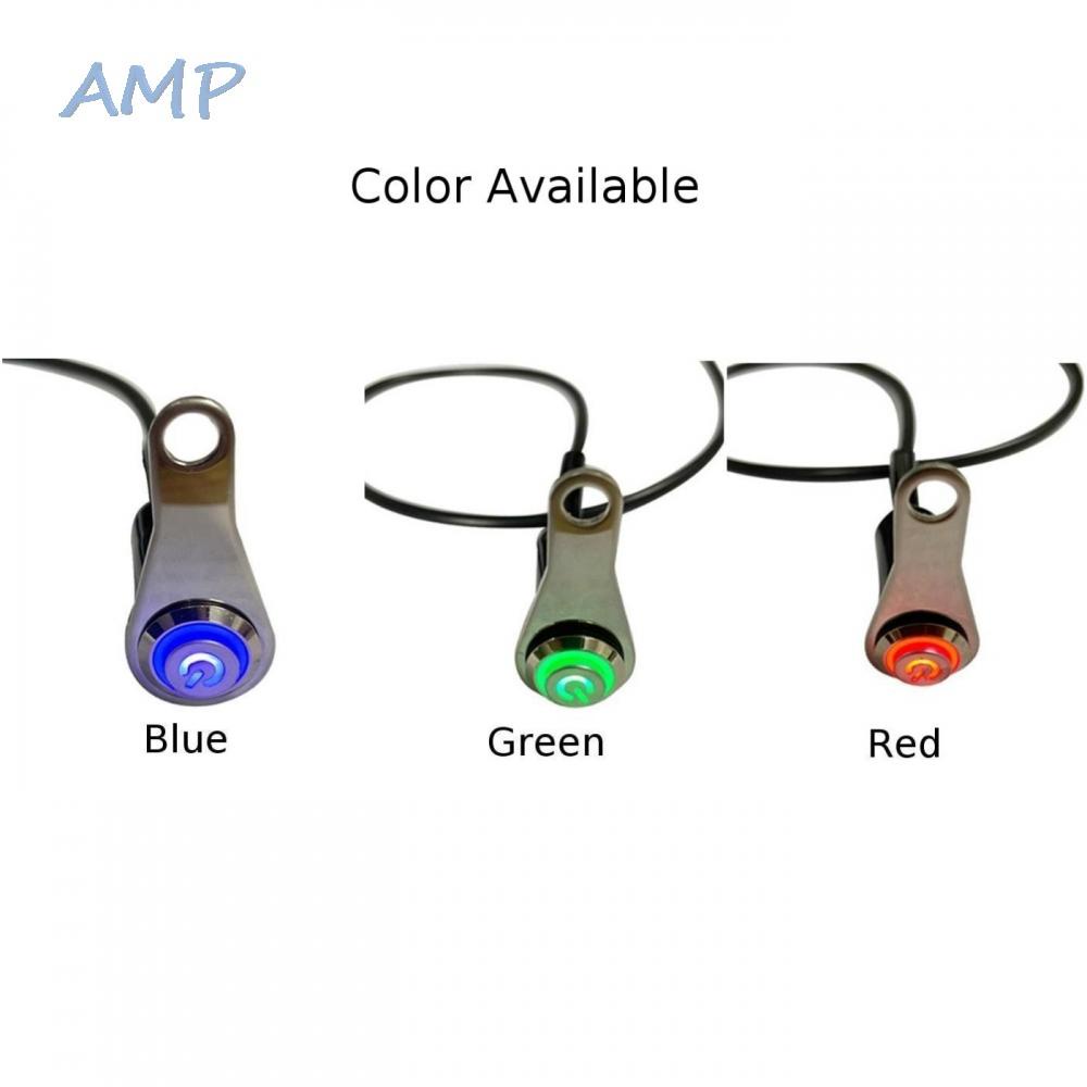 new-8-motorcycle-switches-12v-abs-stainless-steel-blue-red-green-handlebar-mount