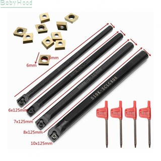 【Big Discounts】Lathe Boring Bar 4pcs Quality 1 set 6/7/8/10mm 6-10mm SCLCR06 Lathe tool#BBHOOD