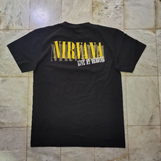 s-5xl-เสื้อยืด-nirvana-live-at-reading