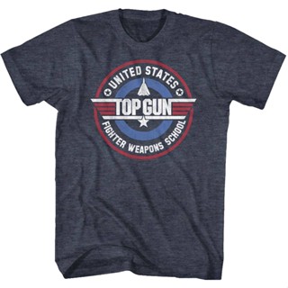 Fighter Weapons School Top Gun T-Shirt เสื้อคนอ้วนผญ เสื้อตราหานคู่ เสื้อยืดผู้หญิง เสื้อยืด oversize_03