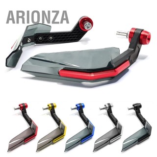 ARIONZA รถจักรยานยนต์ Handguard ความแข็งแรงสูงทนต่อแรงกระแทกแฮนด์ลม Deflector สำหรับรถมอเตอร์ไซด์