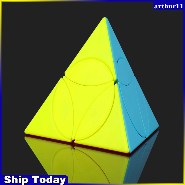 arthur-qiyi-disc-ลูกบาศก์ความเร็วพีระมิด-3x3x3-รูปทรงพิเศษ-ของเล่นเพื่อการศึกษา-สําหรับเด็ก