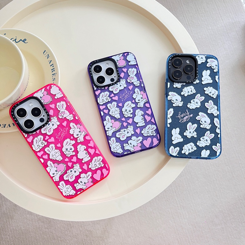 เคสโทรศัพท์ซิลิโคน-tpu-ลายการ์ตูนกระต่าย-หัวใจน่ารัก-ประดับกลิตเตอร์-วิบวับ-สําหรับ-iphone-11-12-13-14-pro-max