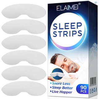[cher] Elaimei เทปป้องกันการนอนกรน แบบใช้แล้วทิ้ง 90 ชิ้น