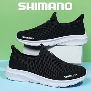 Shimano รองเท้ากีฬา ผ้าตาข่าย ระบายอากาศ ขนาดใหญ่ เหมาะกับใส่ตกปลากลางแจ้ง แฟชั่นฤดูร้อน สําหรับผู้ชาย