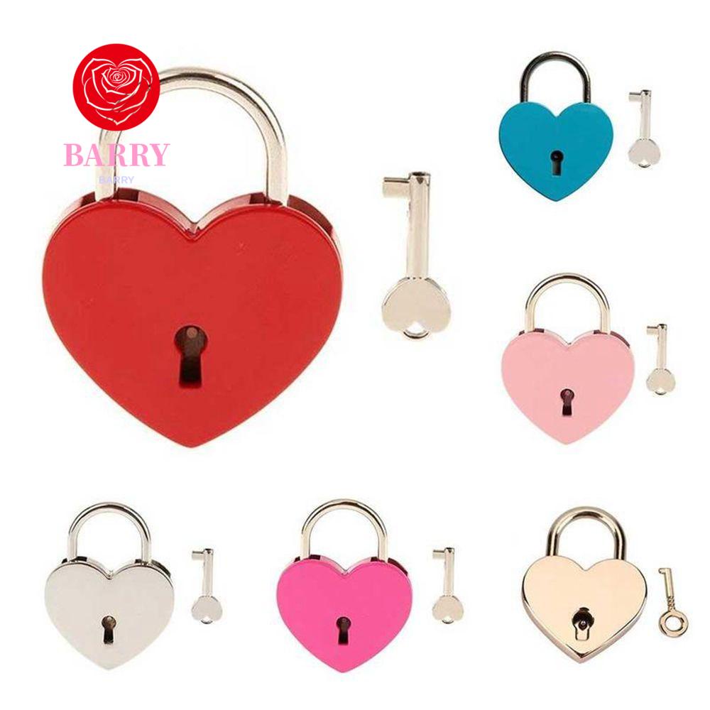 barry-cute-padlock-luggage-love-heart-lock-locks-zinc-alloy-with-key-wedding-suitcase-heart-shape-diary-book-hardware-multicolor